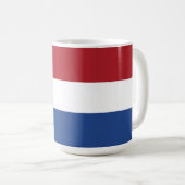 オランダ国旗 コーヒーマグカップ (正面右)