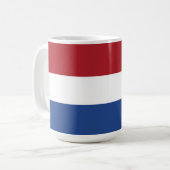 オランダ国旗 コーヒーマグカップ (正面左)