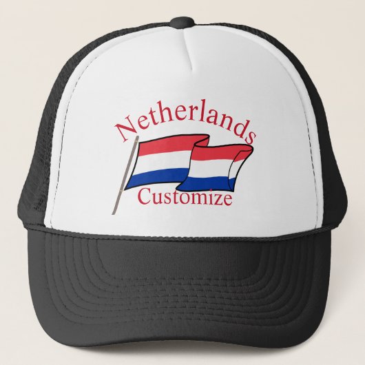 オランダ国旗 サンダーカーヴ キャップ (正面)