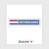 オランダ国旗 シール (シート)