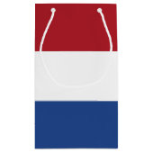 オランダ国旗 スモールペーパーバッグ (裏面)