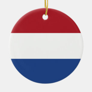 オランダ国旗 セラミックオーナメント