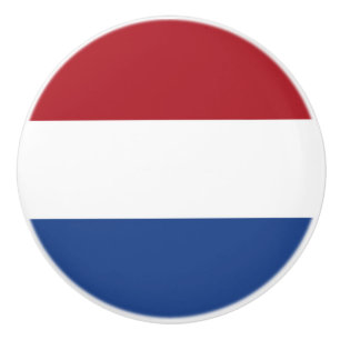 オランダ国旗 セラミックノブ