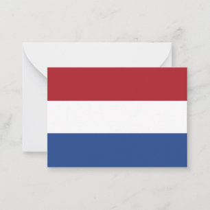 オランダ国旗 ノートカード