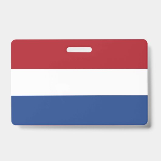 オランダ国旗 バッジ (正面)