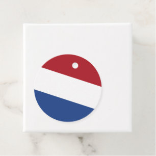 オランダ国旗 フェイバータグ