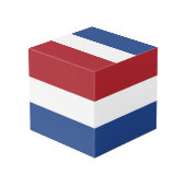 オランダ国旗 フォトキューブ (裏面アングル)