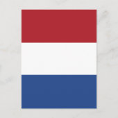 オランダ国旗 ポストカード (正面)