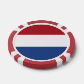 オランダ国旗 ポーカーチップ (シングル)