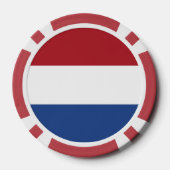 オランダ国旗 ポーカーチップ (裏面)
