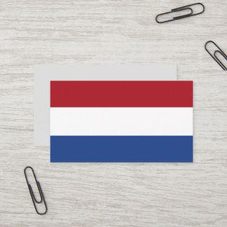 オランダ国旗 名刺
