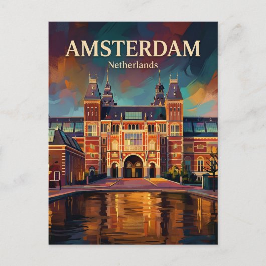 オランダ国立美術館 オランダ ポストカード (正面)