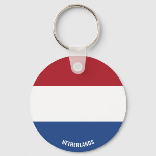 オランダ国魅力的旗 キーホルダー