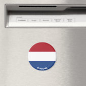 オランダ国魅力的旗 マグネット (インサイチュ (食洗機))