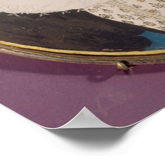 オランダ夫人、1593年26歳 ポスター (角)