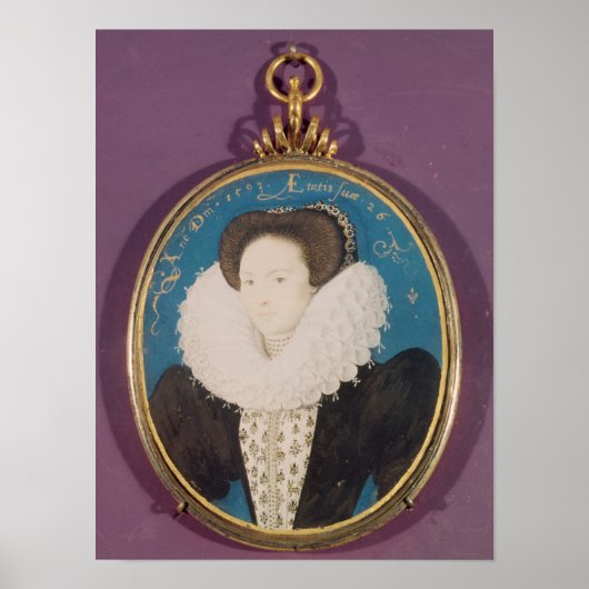 オランダ夫人、1593年26歳 ポスター (正面)