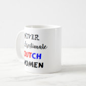 オランダ女性コーヒーマグ コーヒーマグカップ (正面左)
