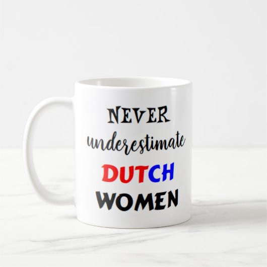 オランダ女性コーヒーマグ コーヒーマグカップ (左)