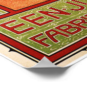 オランダ女性サイクリングヴィンテージサイクルポスター ポスター (角)