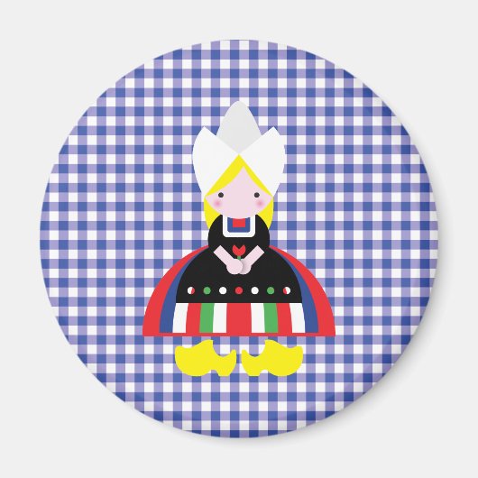 オランダ女 マグネット (正面)