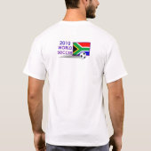オランダ対スペインの2010年のサッカーのTシャツ Tシャツ (裏面)