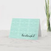 オランダ感謝状 サンキューカード (正面)