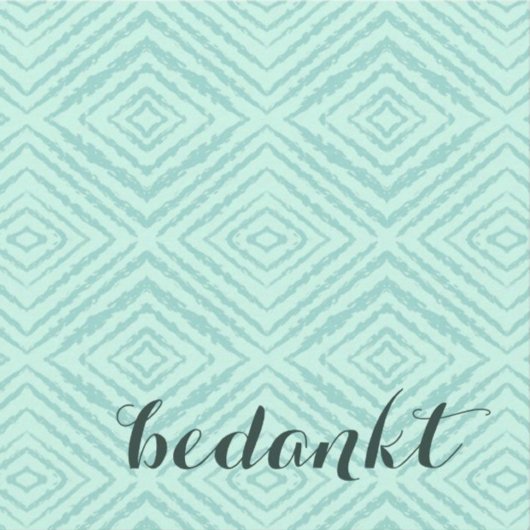 オランダ感謝状 サンキューカード