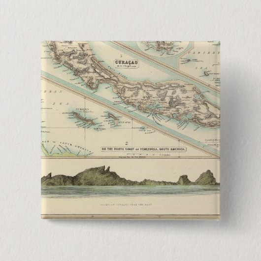 オランダ所有物 缶バッジ (正面)