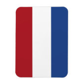 オランダ旗を持つ愛国的な柔軟な磁石 マグネット (縦)