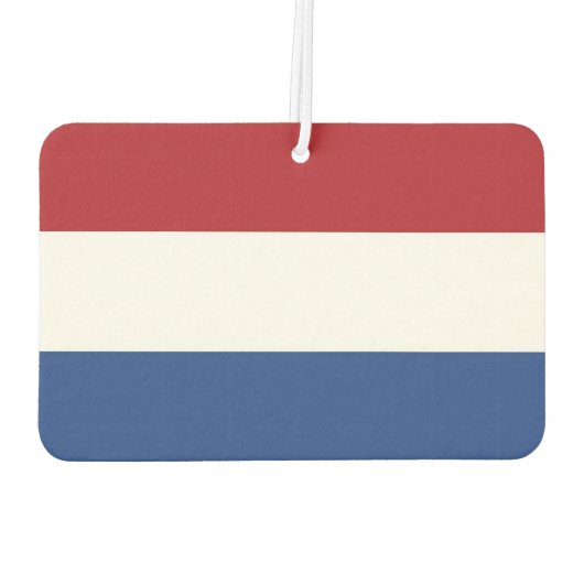 オランダ旗を持つ車の空気フレッシュ カーエアーフレッシュナー (裏面)