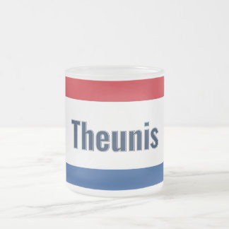 オランダ旗 フロストグラスマグカップ