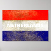 オランダ旗 ポスター (正面)