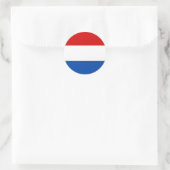 オランダ旗 ラウンドシール (バッグ)