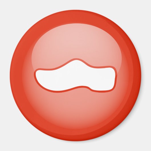 オランダ木靴 マグネット (正面)