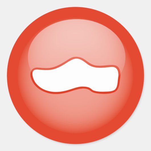 オランダ木靴 ラウンドシール (正面)