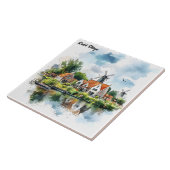 オランダ村 タイル (側面)