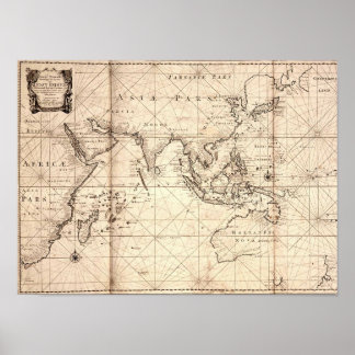 オランダ東インド会社(VOC)貿易区 ポスター