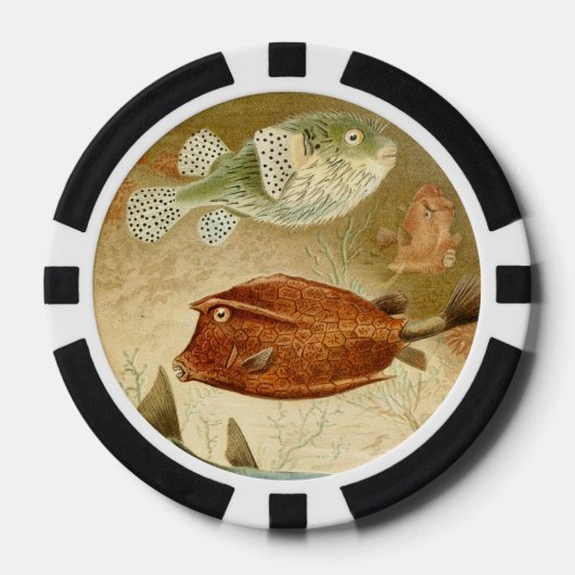 オランダ水中競技 ポーカーチップ (正面)