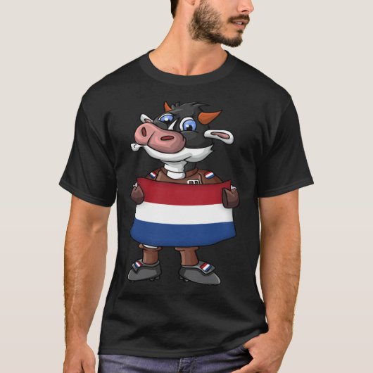 オランダ牛ファン Tシャツ (正面)