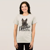 オランダ牧羊犬 -Hollandse Herdershond トライブレンドＴシャツ (正面全面)