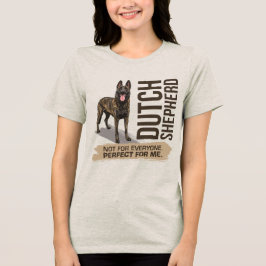 オランダ牧羊犬 - Hollandse Herdershond トライブレンドTシャツ