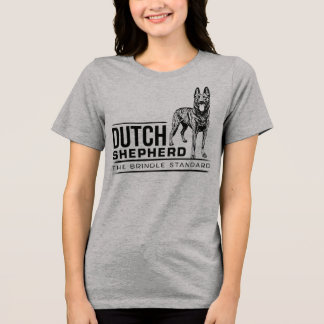オランダ牧羊犬 - Hollandse Herdershond トライブレンドＴシャツ