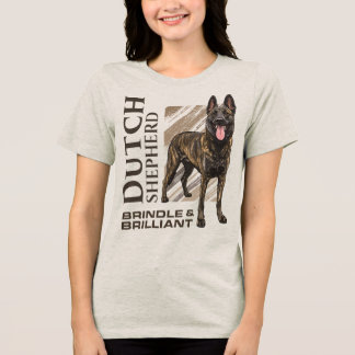 オランダ牧羊犬 - Hollandse Herdershond トライブレンドTシャツ