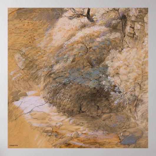 オランダ画家ファンゴッホヴィンテージアート ポスター (正面)