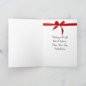 オランダ白熱［赤熱］光を放つ風車 シーズンカード (内部)