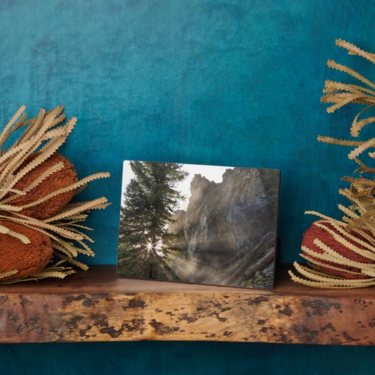 オランダ秋 |モンタナ州ロロ国有林 フォトプラーク (側面)