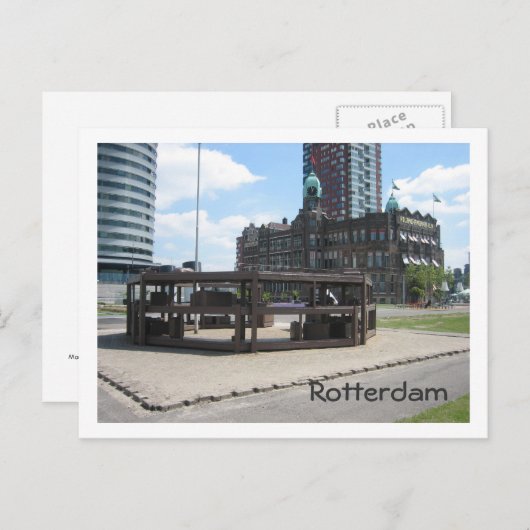 オランダ移民記念碑 ポストカード (正面/裏面)