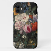 オランダ絵を描の花瓶ヴィンテージムーディフローラ Case-Mate iPhoneケース (裏面)