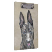 オランダ絵画シェパード – かわいいオリジナルドッグアート クリップボード (右)