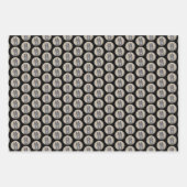 オランダ絵画シェパード – かわいいオリジナルドッグアート ラッピングペーパーシート (正面3)